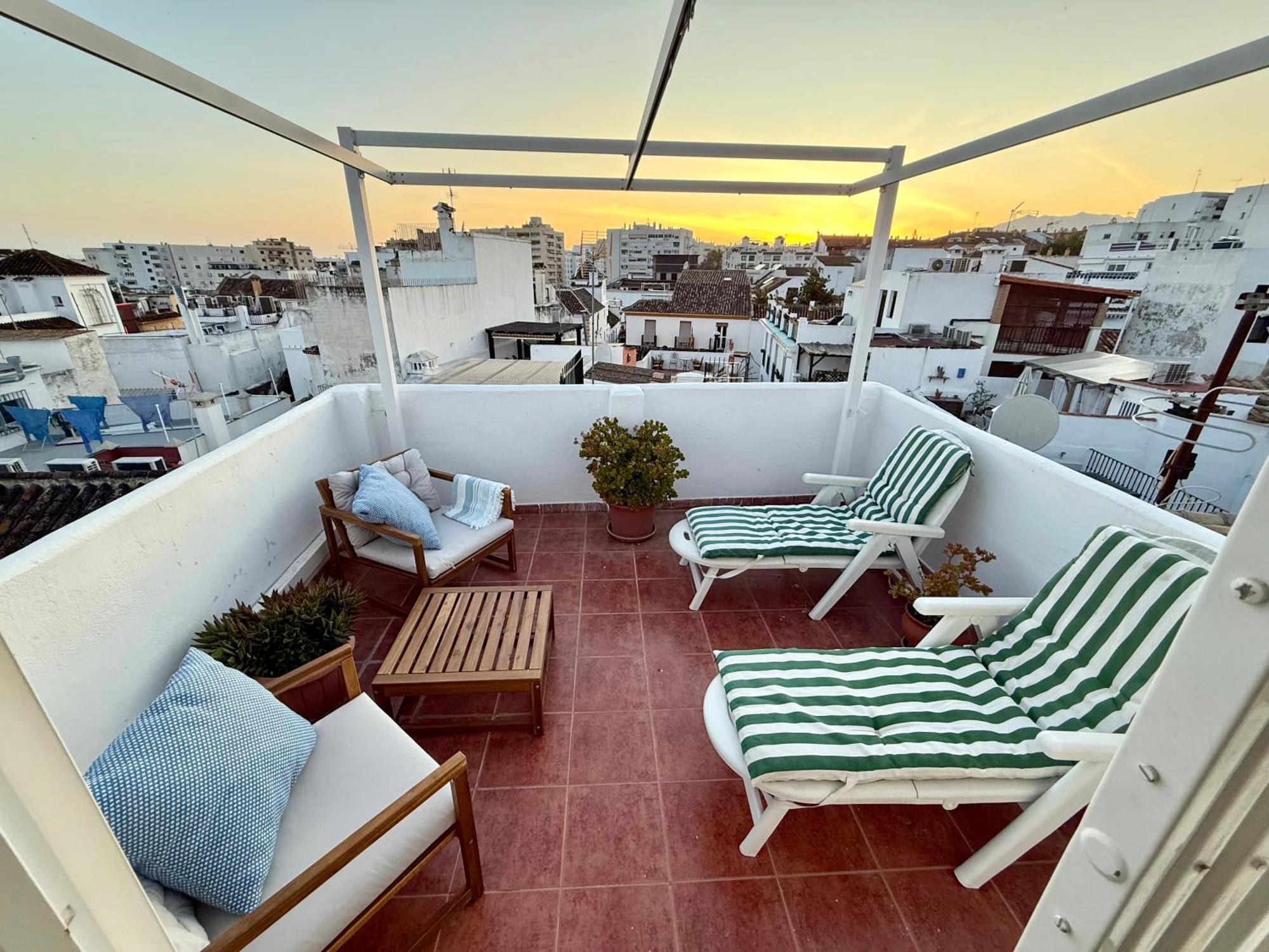 Villa Old Town House With Terrace Marbella Esterno foto